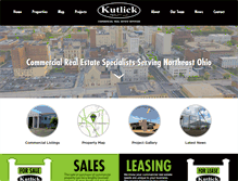 Tablet Screenshot of kutlickrealtyllc.com
